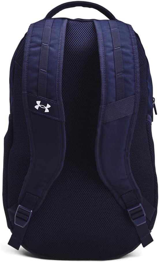 imageUnder Armour UnisexAdult Hustle 60 Backpack 001 BlackBlackMetallic Gold One Size Fits Most412 Midnight Navy  Midnight Navy  White