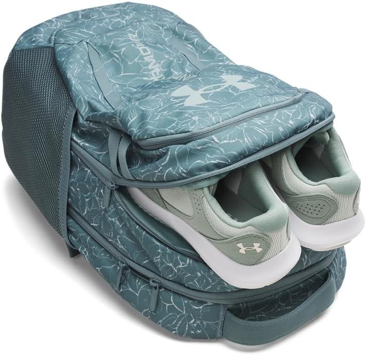 imageUnder Armour UnisexAdult Hustle 60 Backpack 001 BlackBlackMetallic Gold One Size Fits Most587 Jasper Blue  Jasper Blue  Serpentine