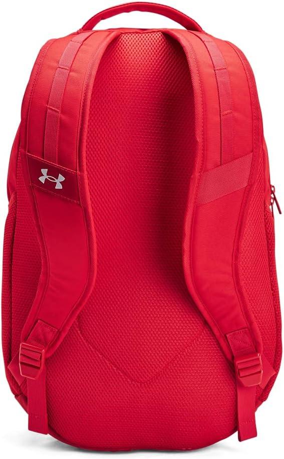 imageUnder Armour UnisexAdult Hustle 60 Backpack 001 BlackBlackMetallic Gold One Size Fits Most600 Red  Red  Metallic Silver