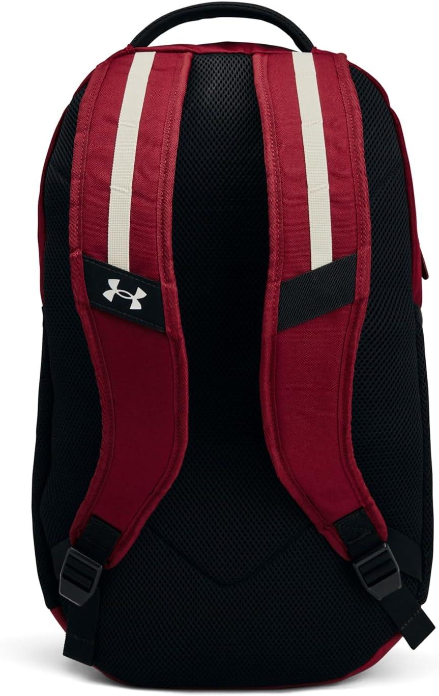 imageUnder Armour UnisexAdult Hustle 60 Backpack 001 BlackBlackMetallic Gold One Size Fits Most625 Cardinal  Cardinal  Black