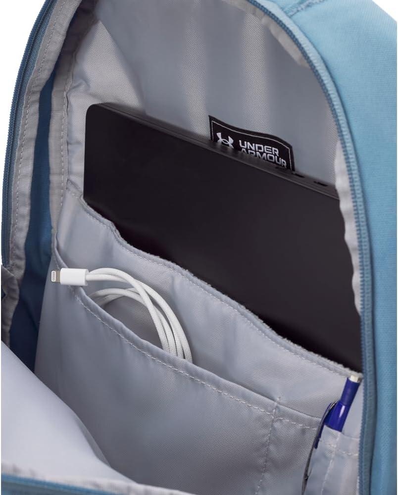 imageUnder Armour UnisexAdult Hustle 60 Backpack 001 BlackBlackMetallic Gold One Size Fits MostBlue SmokeBlue SmokeBlue Calm