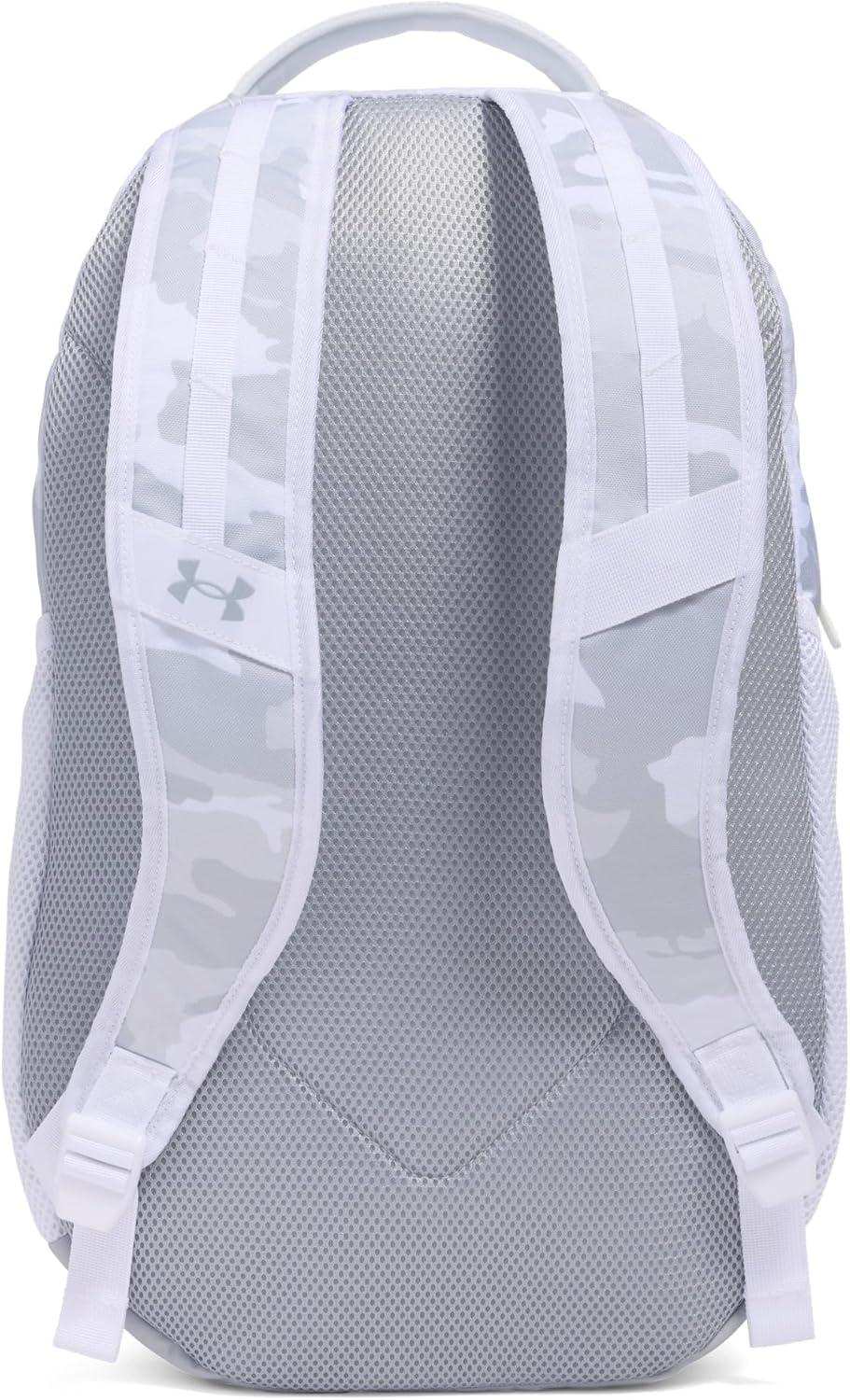 imageUnder Armour UnisexAdult Hustle 60 Backpack 001 BlackBlackMetallic Gold One Size Fits MostMod GrayMetallic Silver