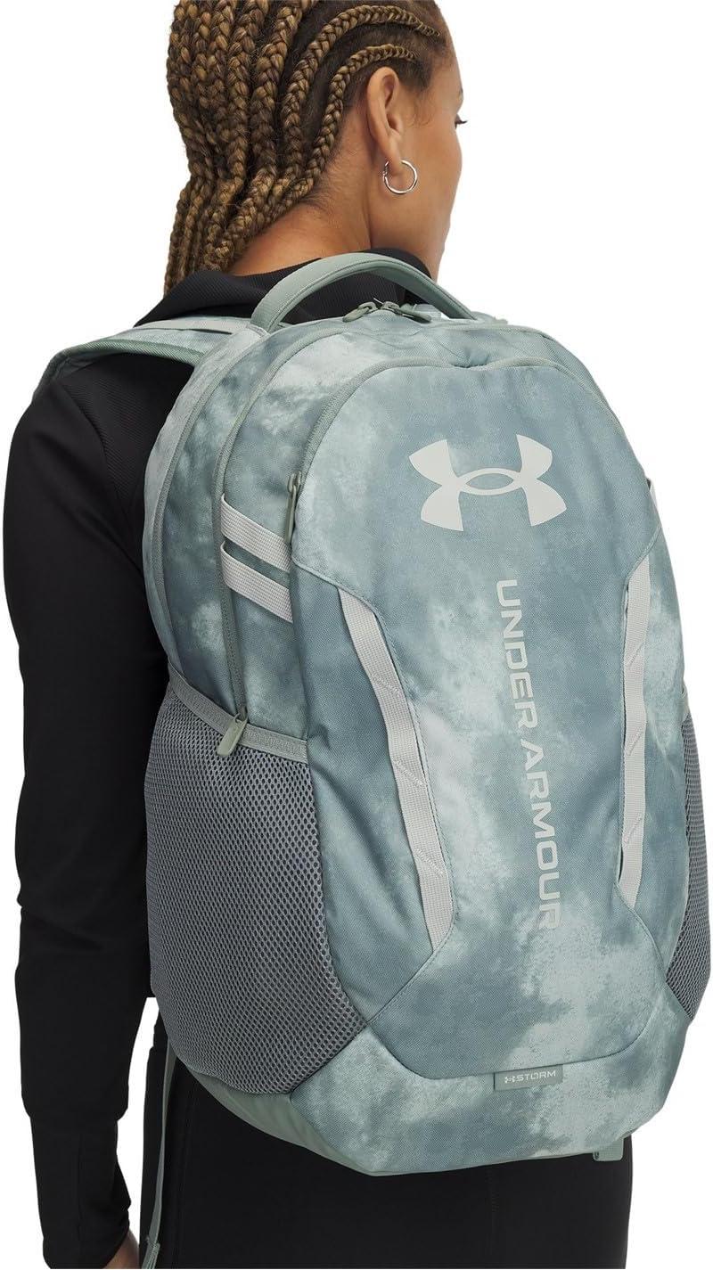 imageUnder Armour UnisexAdult Hustle 60 Backpack 001 BlackBlackMetallic Gold One Size Fits MostSilica GreenHydro Green