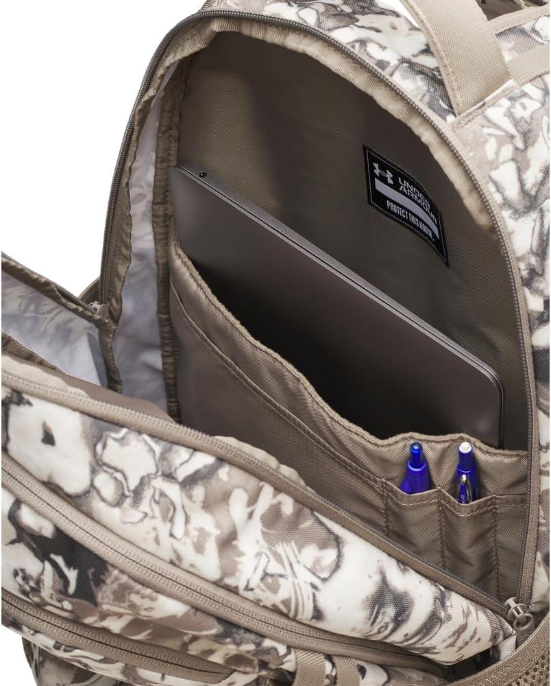 imageUnder Armour UnisexAdult Hustle 60 Backpack 001 BlackBlackMetallic Gold One Size Fits MostTaupe DuskTaupe DuskSummit White