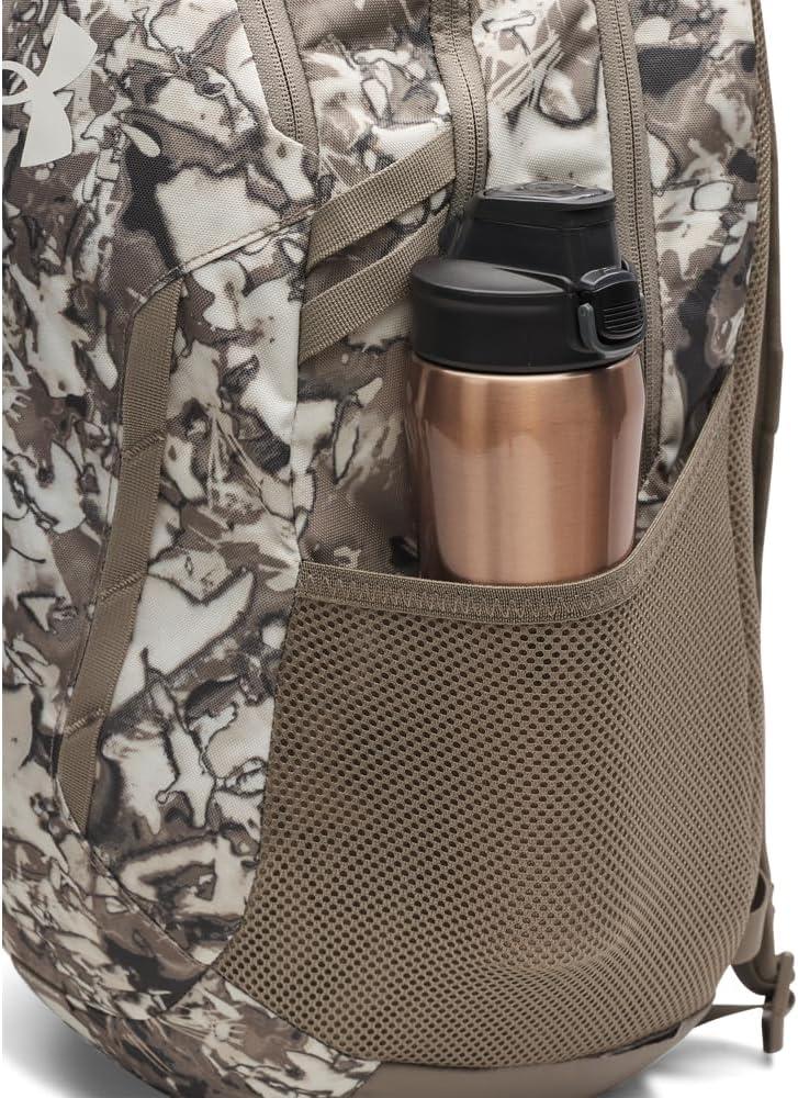 imageUnder Armour UnisexAdult Hustle 60 Backpack 001 BlackBlackMetallic Gold One Size Fits MostTaupe DuskTaupe DuskSummit White