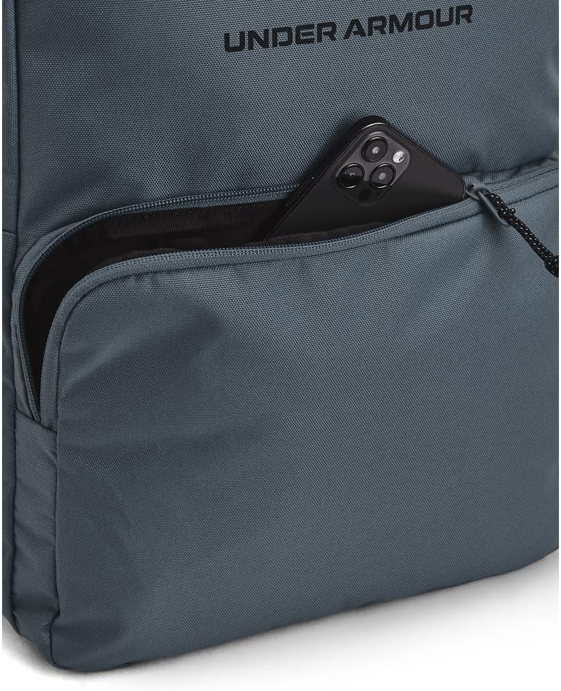 imageUnder Armour UnisexAdult Loudon Backpack 045 Downpour GrayMidnight NavyMetallic Gravel One Size Fits Most003 Gravel   Black