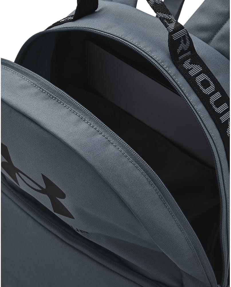 imageUnder Armour UnisexAdult Loudon Backpack 045 Downpour GrayMidnight NavyMetallic Gravel One Size Fits Most003 Gravel   Black