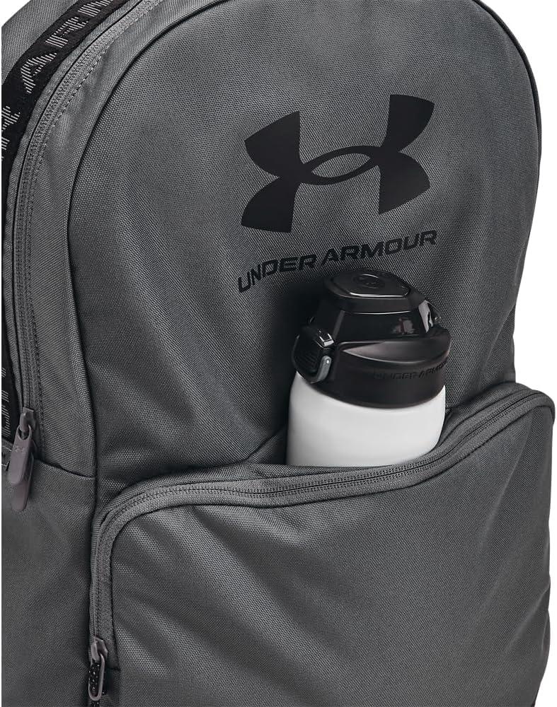 imageUnder Armour UnisexAdult Loudon Backpack 045 Downpour GrayMidnight NavyMetallic Gravel One Size Fits Most025 Castlerock  Black  Black