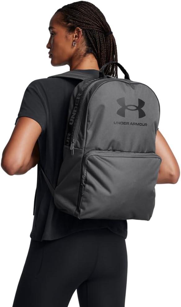 imageUnder Armour UnisexAdult Loudon Backpack 045 Downpour GrayMidnight NavyMetallic Gravel One Size Fits Most025 Castlerock  Black  Black