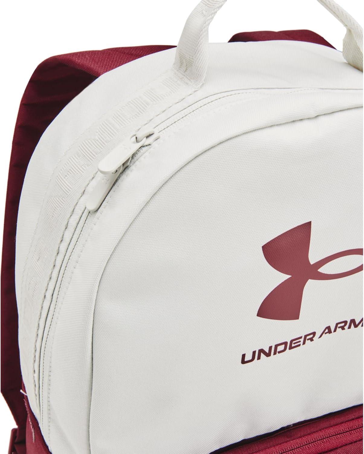 imageUnder Armour UnisexAdult Loudon Backpack 045 Downpour GrayMidnight NavyMetallic Gravel One Size Fits Most114 White Clay  Cardinal  Cardinal