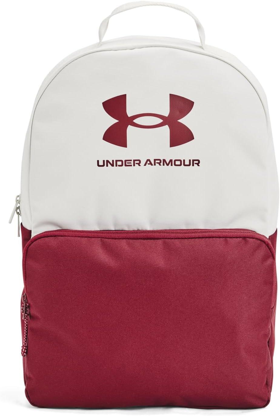 imageUnder Armour UnisexAdult Loudon Backpack 045 Downpour GrayMidnight NavyMetallic Gravel One Size Fits Most114 White Clay  Cardinal  Cardinal