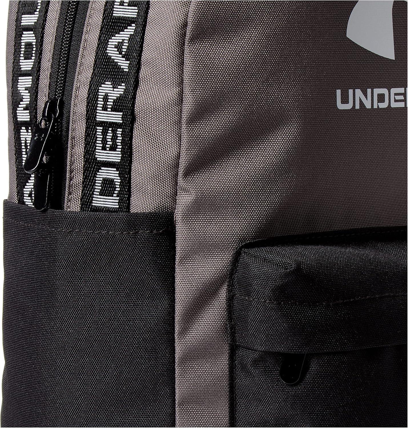 imageUnder Armour UnisexAdult Loudon Backpack 045 Downpour GrayMidnight NavyMetallic Gravel One Size Fits Most176 Fresh Clay  Black  White