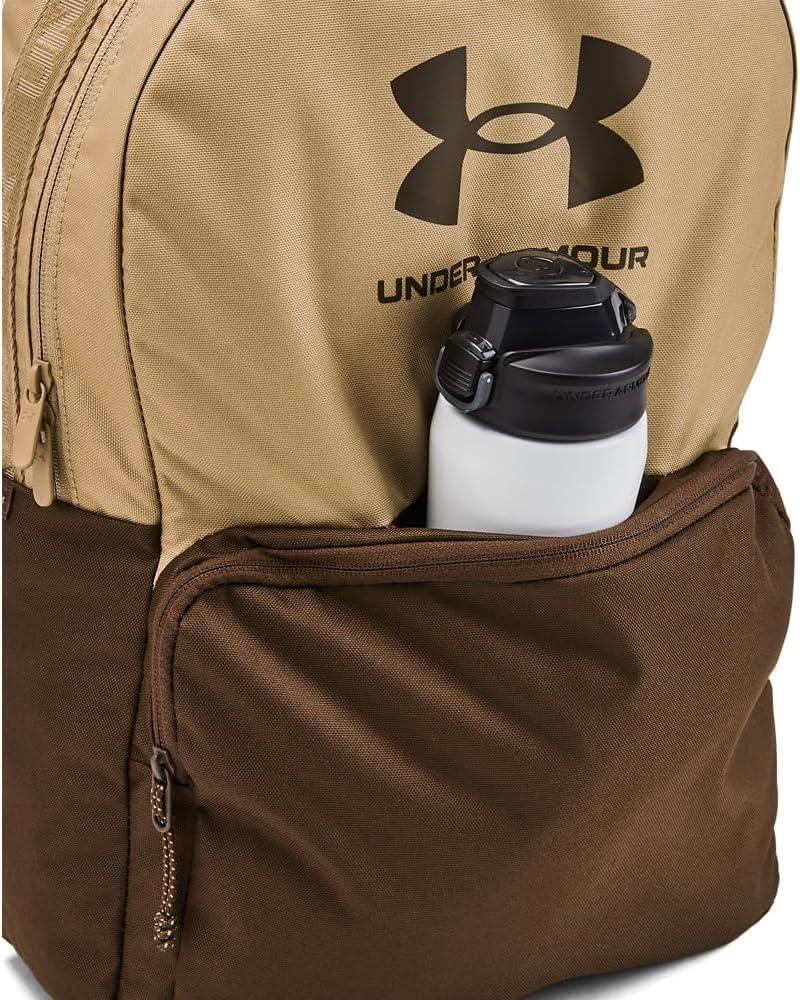 imageUnder Armour UnisexAdult Loudon Backpack 045 Downpour GrayMidnight NavyMetallic Gravel One Size Fits Most263 Camel  Gridiron Brown  Gridiron Brown