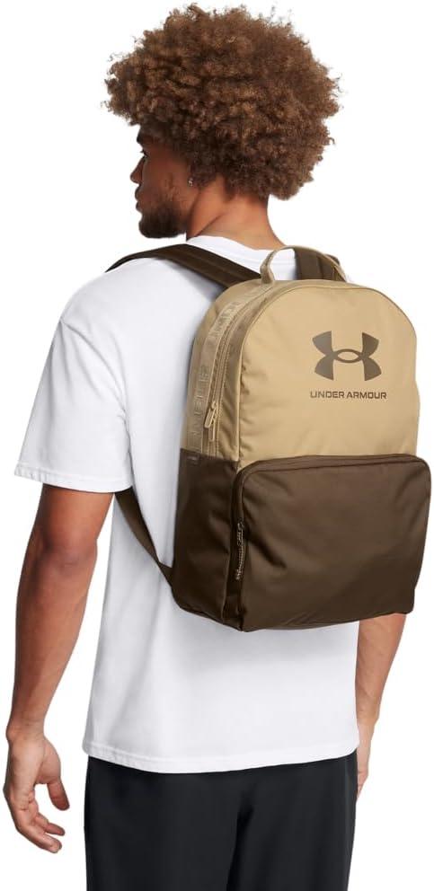 imageUnder Armour UnisexAdult Loudon Backpack 045 Downpour GrayMidnight NavyMetallic Gravel One Size Fits Most263 Camel  Gridiron Brown  Gridiron Brown