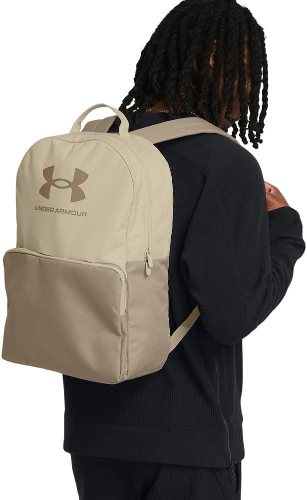 imageUnder Armour UnisexAdult Loudon Backpack 045 Downpour GrayMidnight NavyMetallic Gravel One Size Fits Most273 Silt  Timberwolf Taupe  Timberwolf Taupe