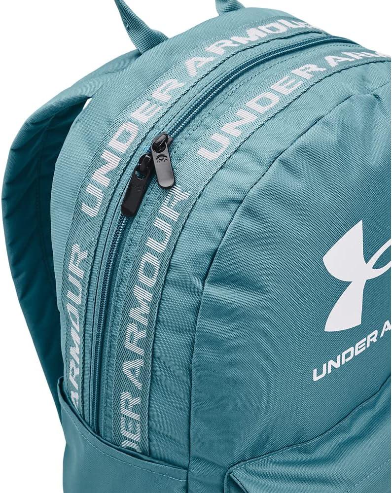 imageUnder Armour UnisexAdult Loudon Backpack 045 Downpour GrayMidnight NavyMetallic Gravel One Size Fits Most400 Still Water   White