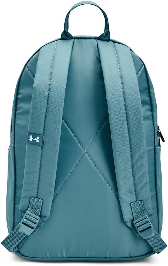 imageUnder Armour UnisexAdult Loudon Backpack 045 Downpour GrayMidnight NavyMetallic Gravel One Size Fits Most400 Still Water   White