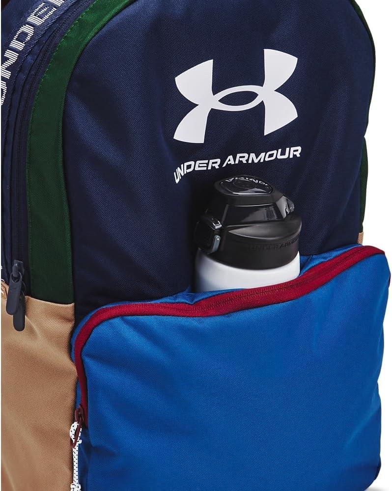 imageUnder Armour UnisexAdult Loudon Backpack 045 Downpour GrayMidnight NavyMetallic Gravel One Size Fits Most410 Midnight Navy  Midnight Navy  White