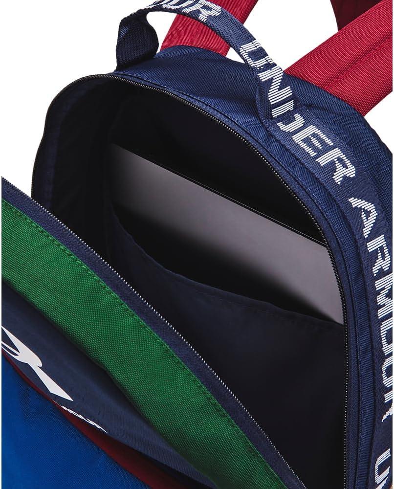 imageUnder Armour UnisexAdult Loudon Backpack 045 Downpour GrayMidnight NavyMetallic Gravel One Size Fits Most410 Midnight Navy  Midnight Navy  White