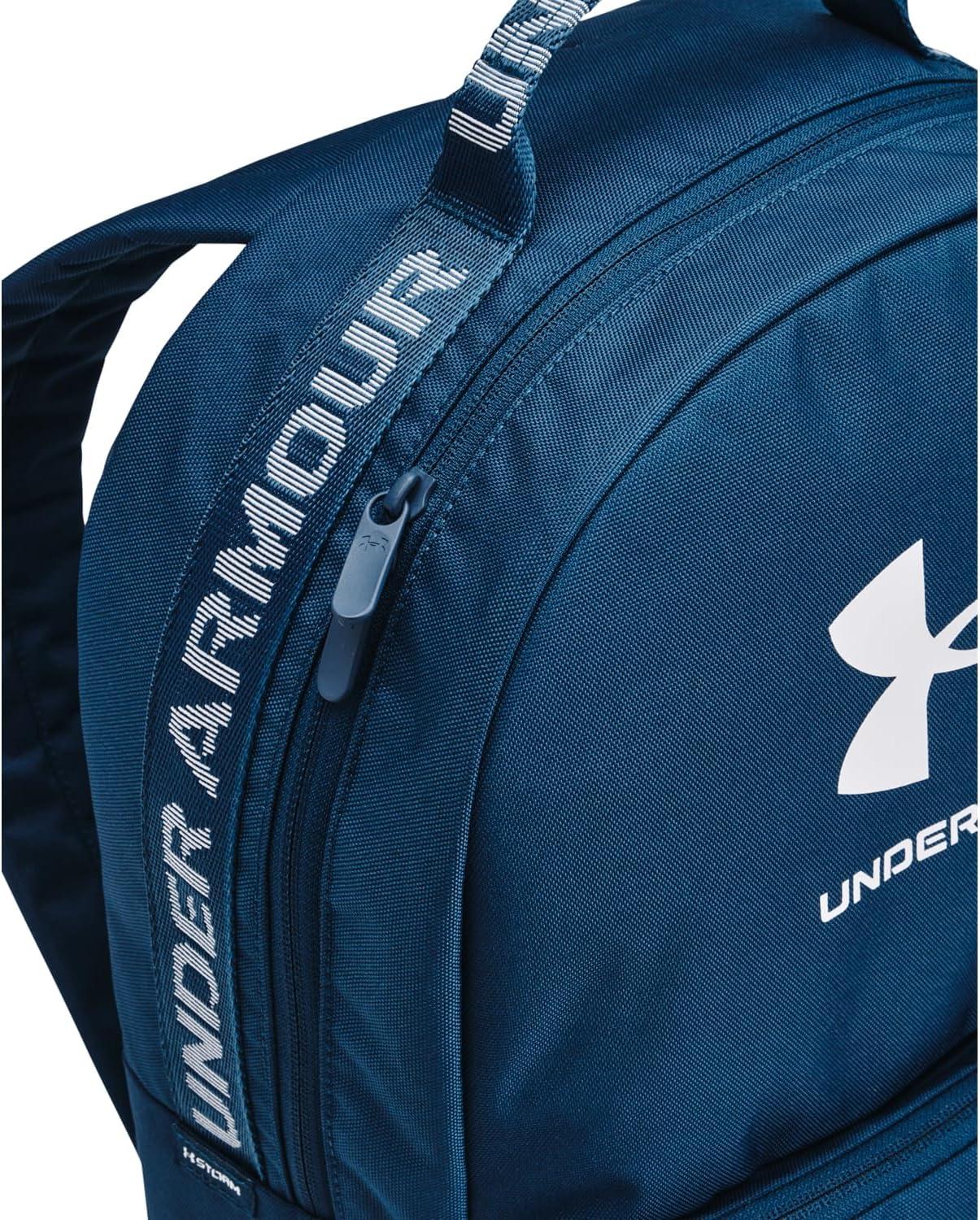 imageUnder Armour UnisexAdult Loudon Backpack 045 Downpour GrayMidnight NavyMetallic Gravel One Size Fits Most426 Varsity Blue  Varsity Blue  White
