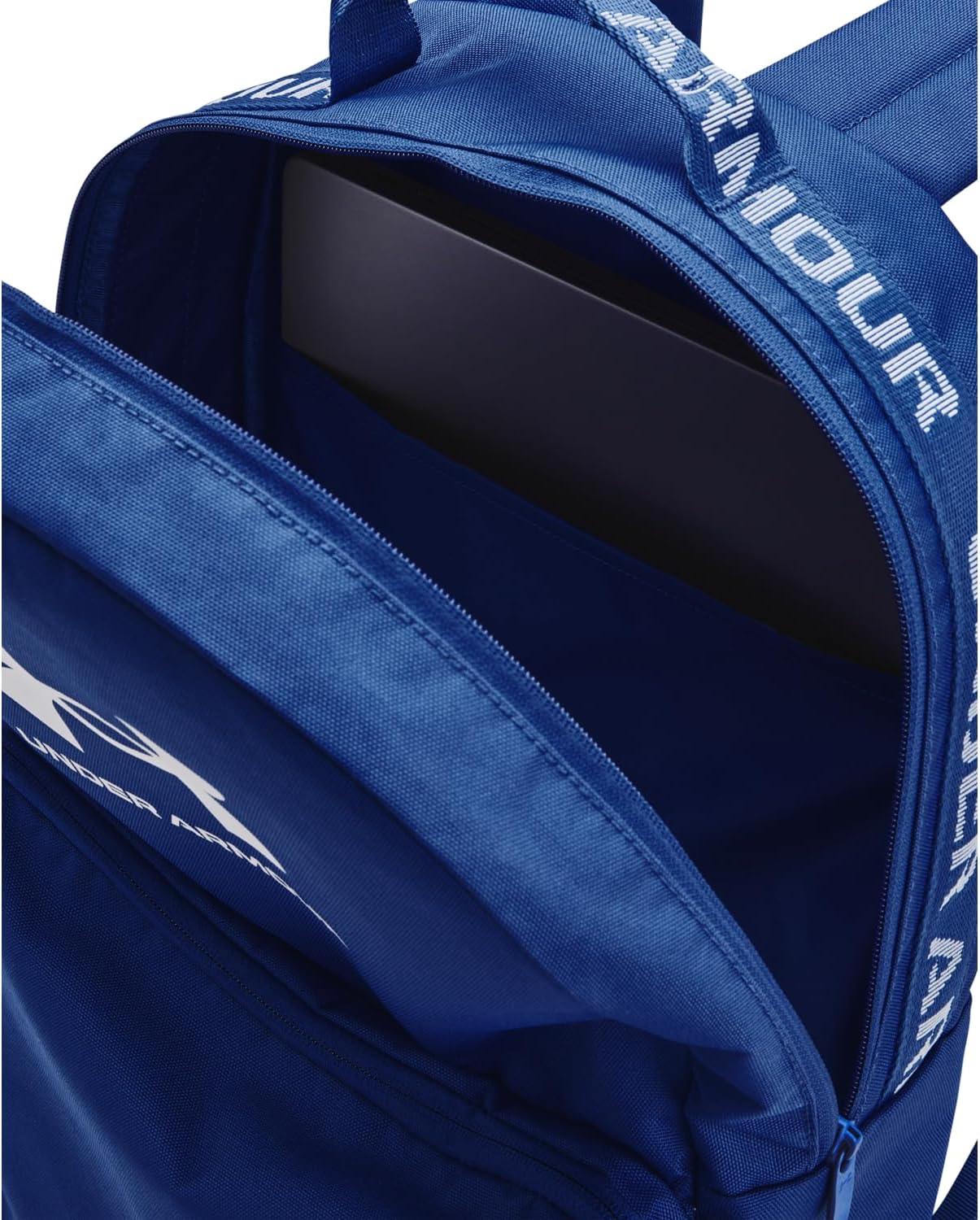 imageUnder Armour UnisexAdult Loudon Backpack 045 Downpour GrayMidnight NavyMetallic Gravel One Size Fits Most432 Tech Blue  Tech Blue  White