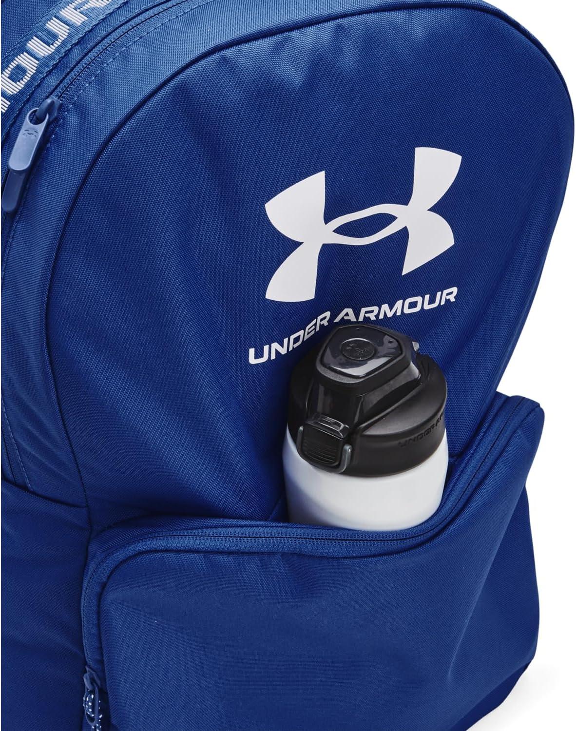 imageUnder Armour UnisexAdult Loudon Backpack 045 Downpour GrayMidnight NavyMetallic Gravel One Size Fits Most432 Tech Blue  Tech Blue  White