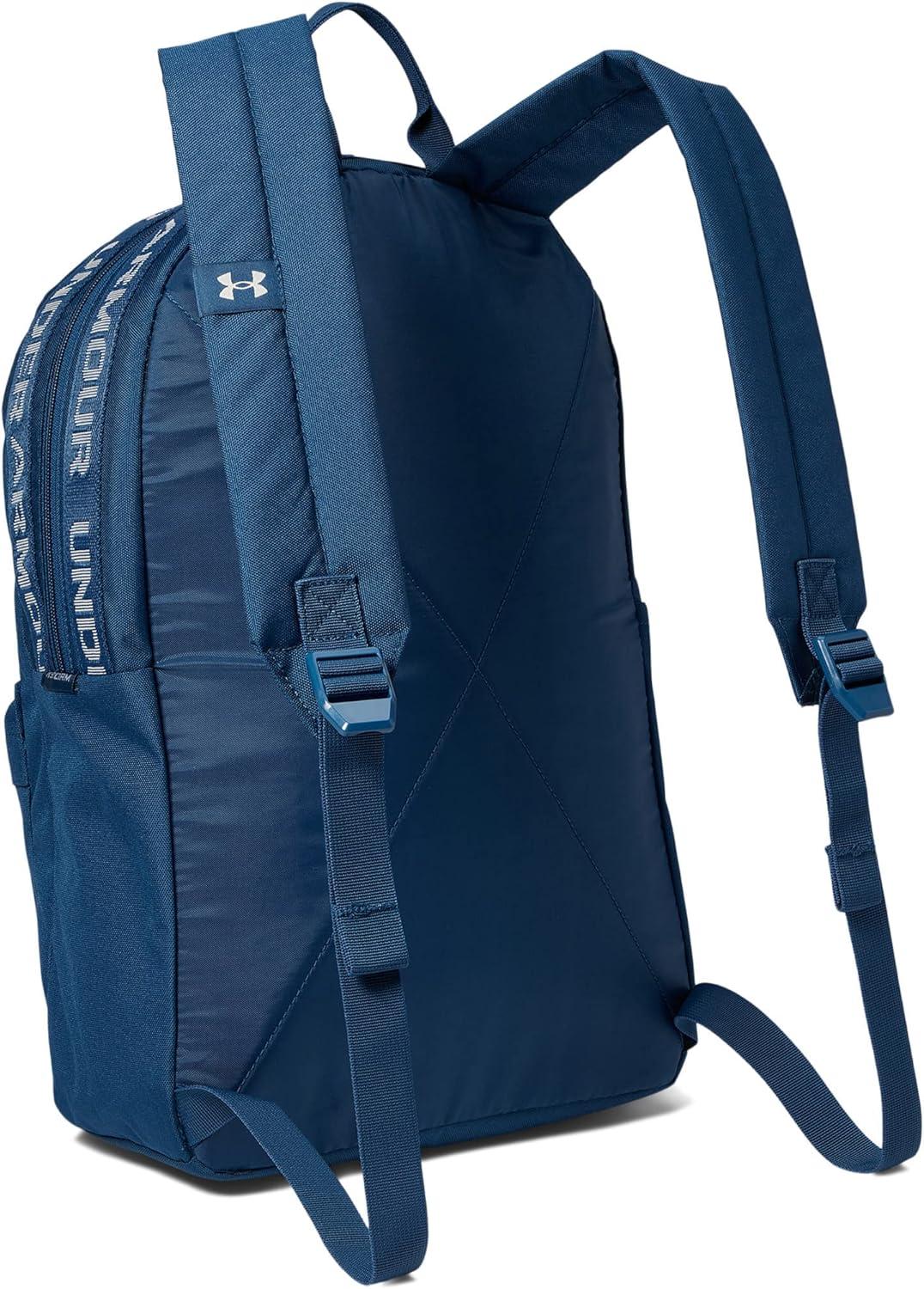 imageUnder Armour UnisexAdult Loudon Backpack 045 Downpour GrayMidnight NavyMetallic Gravel One Size Fits Most437 Petrol Blue  Petrol Blue  Tin