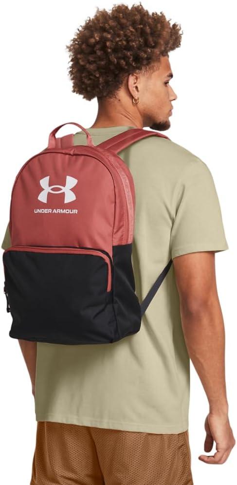 imageUnder Armour UnisexAdult Loudon Backpack 045 Downpour GrayMidnight NavyMetallic Gravel One Size Fits Most611 Sedona Red  Anthracite  White