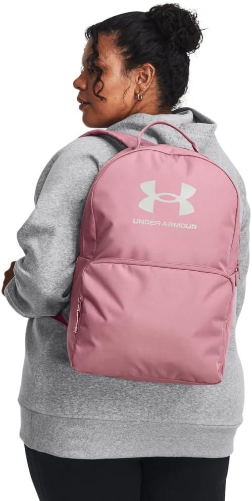 imageUnder Armour UnisexAdult Loudon Backpack 045 Downpour GrayMidnight NavyMetallic Gravel One Size Fits Most697 Pink Elixir  Pink Elixir  Metallic Cristal Gold