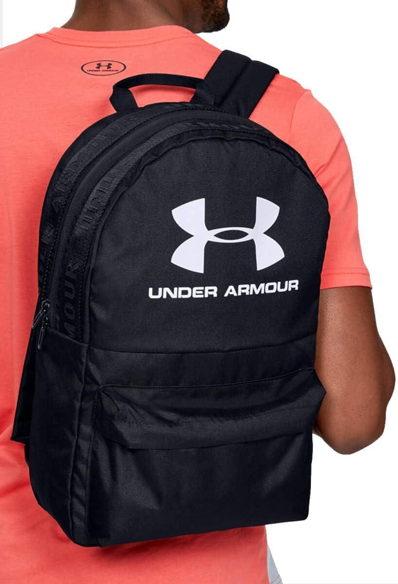 imageUnder Armour UnisexAdult Loudon Backpack 045 Downpour GrayMidnight NavyMetallic Gravel One Size Fits MostBlack 002White