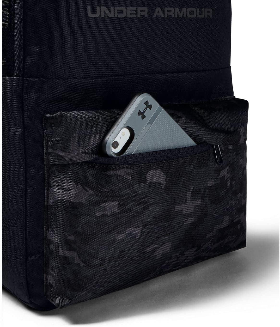 imageUnder Armour UnisexAdult Loudon Backpack 045 Downpour GrayMidnight NavyMetallic Gravel One Size Fits MostBlack 003Black