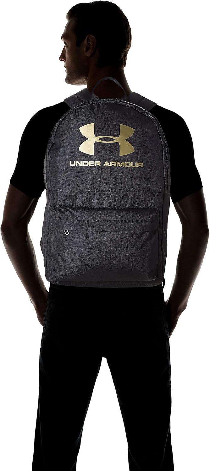 imageUnder Armour UnisexAdult Loudon Backpack 045 Downpour GrayMidnight NavyMetallic Gravel One Size Fits MostBlack 004Metallic Gold Luster
