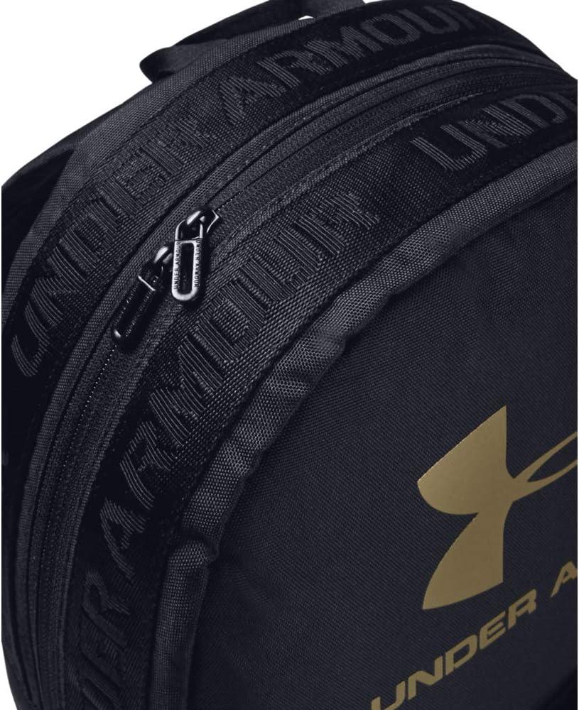 imageUnder Armour UnisexAdult Loudon Backpack 045 Downpour GrayMidnight NavyMetallic Gravel One Size Fits MostBlack 004Metallic Gold Luster