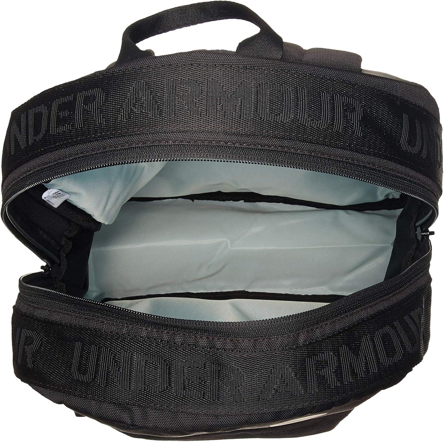 imageUnder Armour UnisexAdult Loudon Backpack 045 Downpour GrayMidnight NavyMetallic Gravel One Size Fits MostBlack 004Metallic Gold Luster