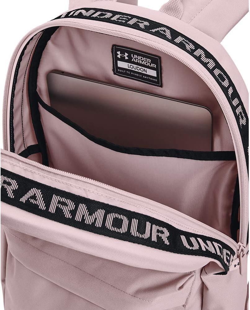 imageUnder Armour UnisexAdult Loudon Backpack 045 Downpour GrayMidnight NavyMetallic Gravel One Size Fits MostDash Pink 667Black