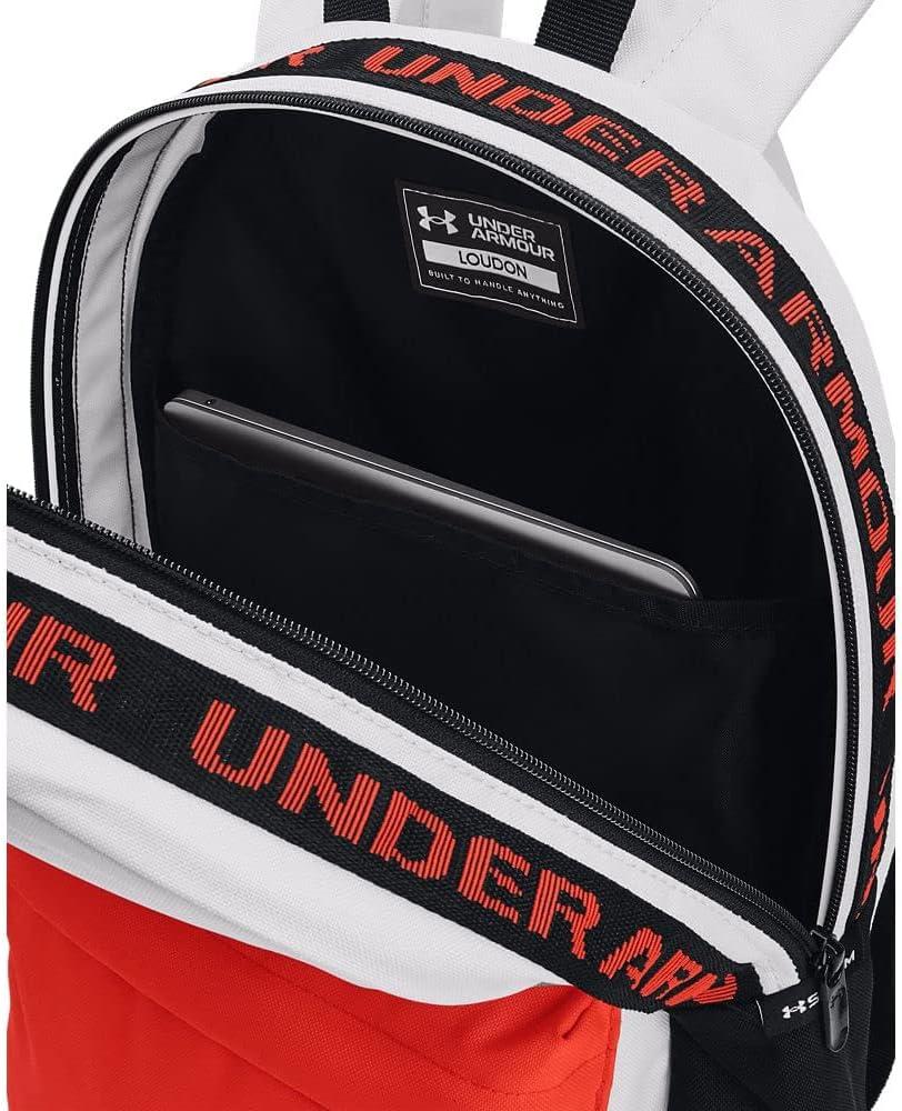 imageUnder Armour UnisexAdult Loudon Backpack 045 Downpour GrayMidnight NavyMetallic Gravel One Size Fits MostHalo Gray 014Black