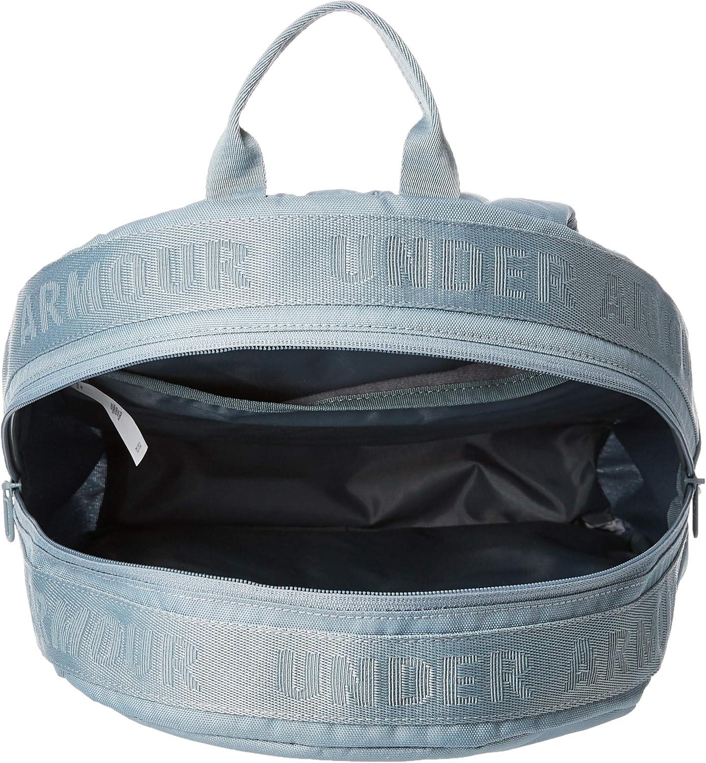 imageUnder Armour UnisexAdult Loudon Backpack 045 Downpour GrayMidnight NavyMetallic Gravel One Size Fits MostHushed Turquoise 396Onyx White