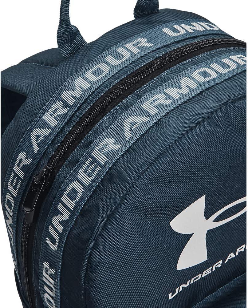 imageUnder Armour UnisexAdult Loudon Backpack 045 Downpour GrayMidnight NavyMetallic Gravel One Size Fits MostMechanic Blue 467Metallic Silver