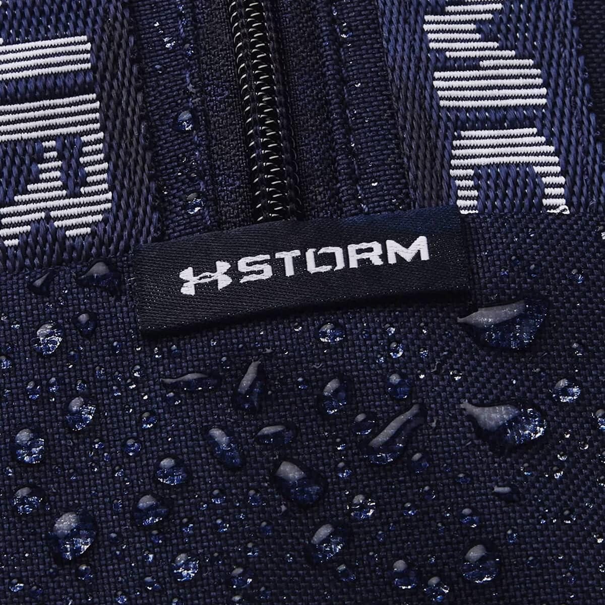 imageUnder Armour UnisexAdult Loudon Backpack 045 Downpour GrayMidnight NavyMetallic Gravel One Size Fits MostMidnight Navy 410White