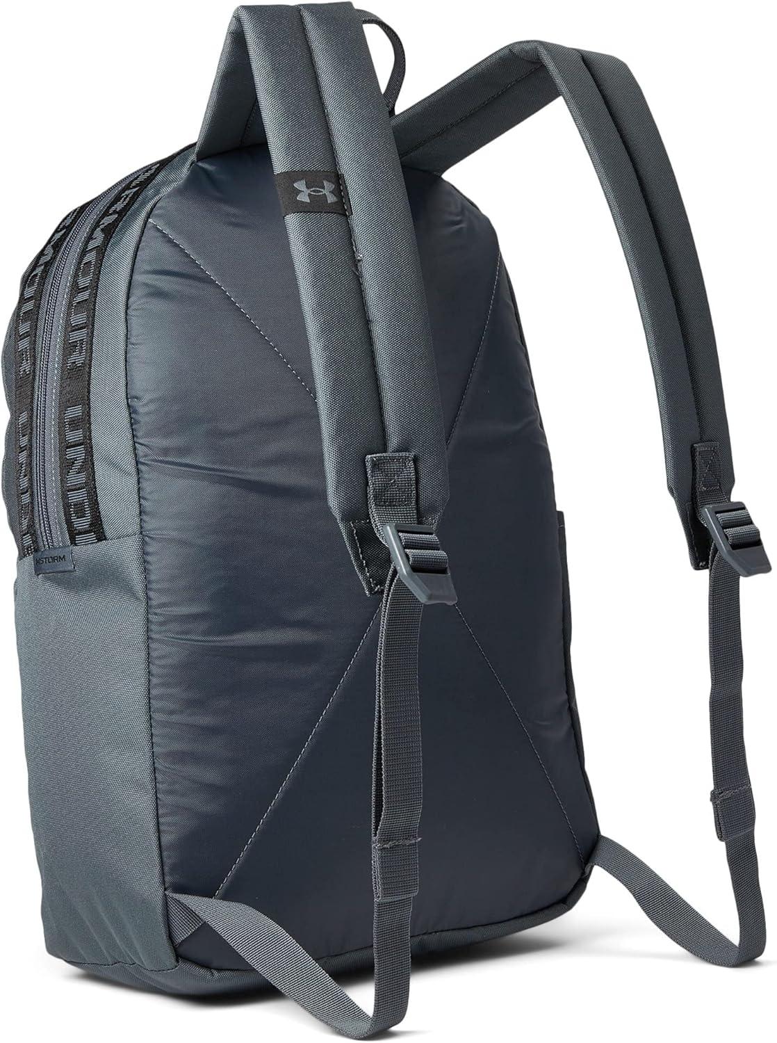 imageUnder Armour UnisexAdult Loudon Backpack 045 Downpour GrayMidnight NavyMetallic Gravel One Size Fits MostPitch Gray 012Black