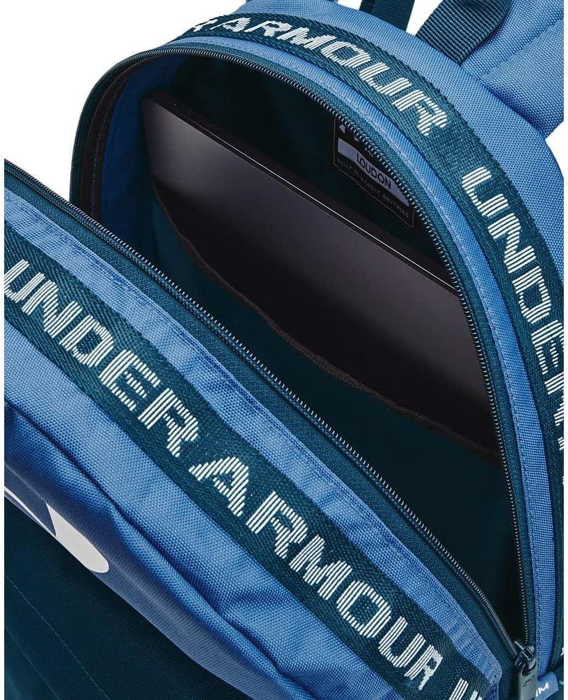 imageUnder Armour UnisexAdult Loudon Backpack 045 Downpour GrayMidnight NavyMetallic Gravel One Size Fits MostVictory Blue 474Black