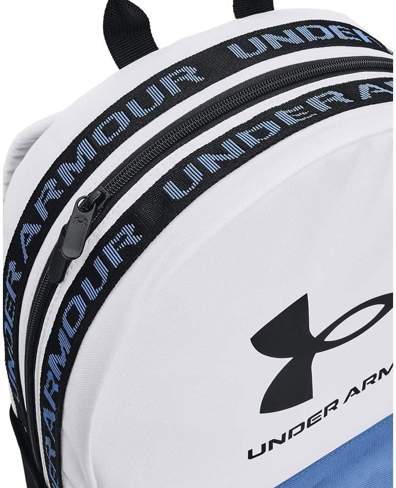 imageUnder Armour UnisexAdult Loudon Backpack 045 Downpour GrayMidnight NavyMetallic Gravel One Size Fits MostWhite 100Black