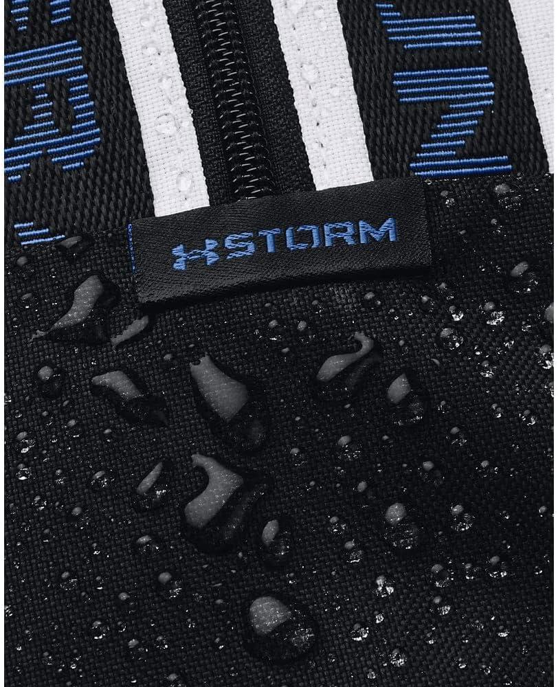 imageUnder Armour UnisexAdult Loudon Backpack 045 Downpour GrayMidnight NavyMetallic Gravel One Size Fits MostWhite 100Black