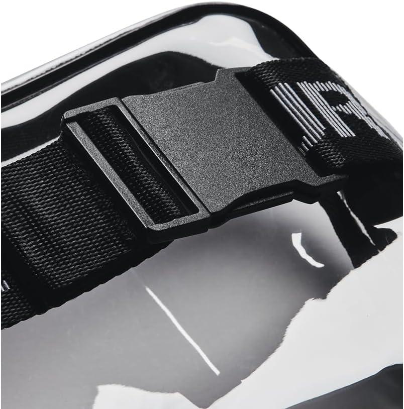 imageUnder Armour UnisexAdult Loudon Clear Crossbody Waist Bag 960 ClearBlackWhite One Size Fits Most960 Clear  Black  White