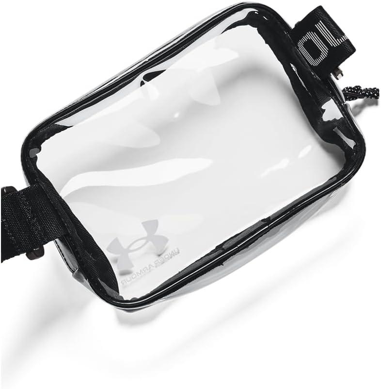 imageUnder Armour UnisexAdult Loudon Clear Crossbody Waist Bag 960 ClearBlackWhite One Size Fits Most960 Clear  Black  White