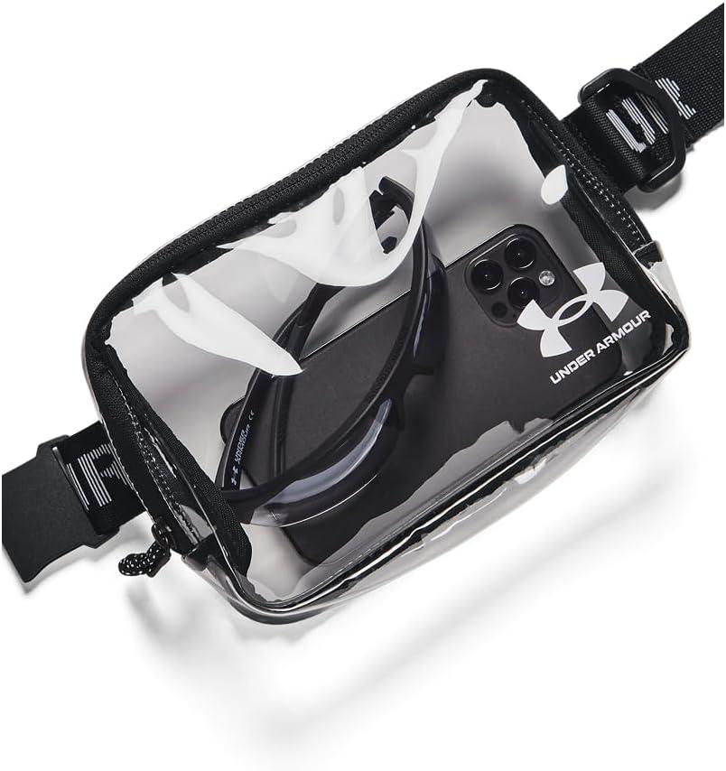 imageUnder Armour UnisexAdult Loudon Clear Crossbody Waist Bag 960 ClearBlackWhite One Size Fits Most960 Clear  Black  White