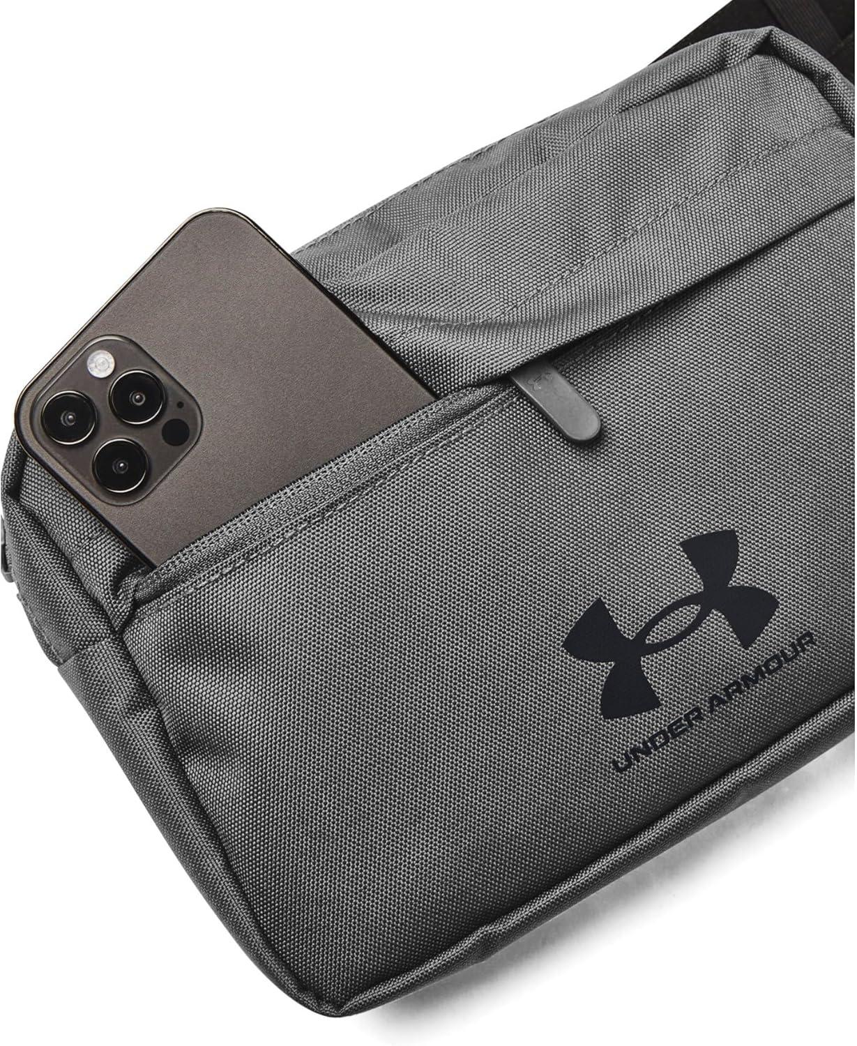 imageUnder Armour UnisexAdult Loudon Lite Waistband Crossbody025 Castlerock  Black  Black