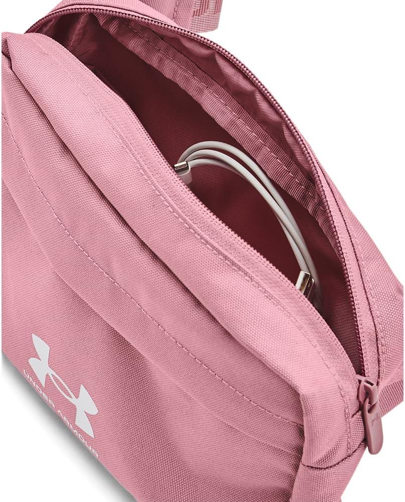 imageUnder Armour UnisexAdult Loudon Lite Waistband Crossbody697 Pink Elixir   White