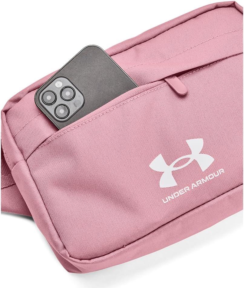 imageUnder Armour UnisexAdult Loudon Lite Waistband Crossbody697 Pink Elixir   White