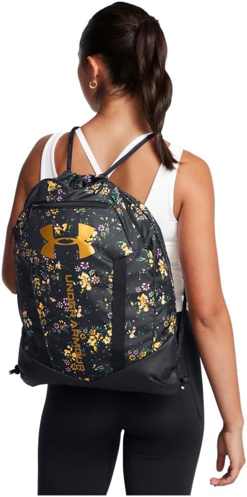 imageUnder Armour UnisexAdult Undeniable Sackpack  Pitch Gray Medium Heather 012Black  One Size Fits Most004 Black  Black  Metallic Gold